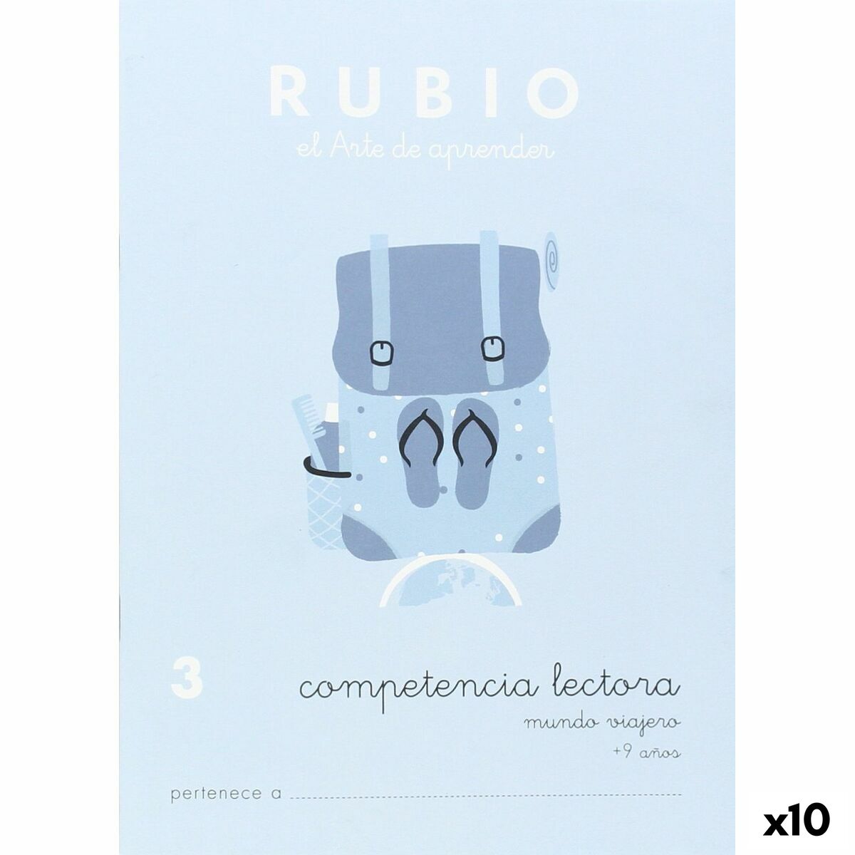 Notizbuch zum Leseverstehen Rubio Nº3 A5 Spanisch (10 Stück)