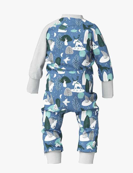 Baby Sleepsuit FREDA - Winter Animals