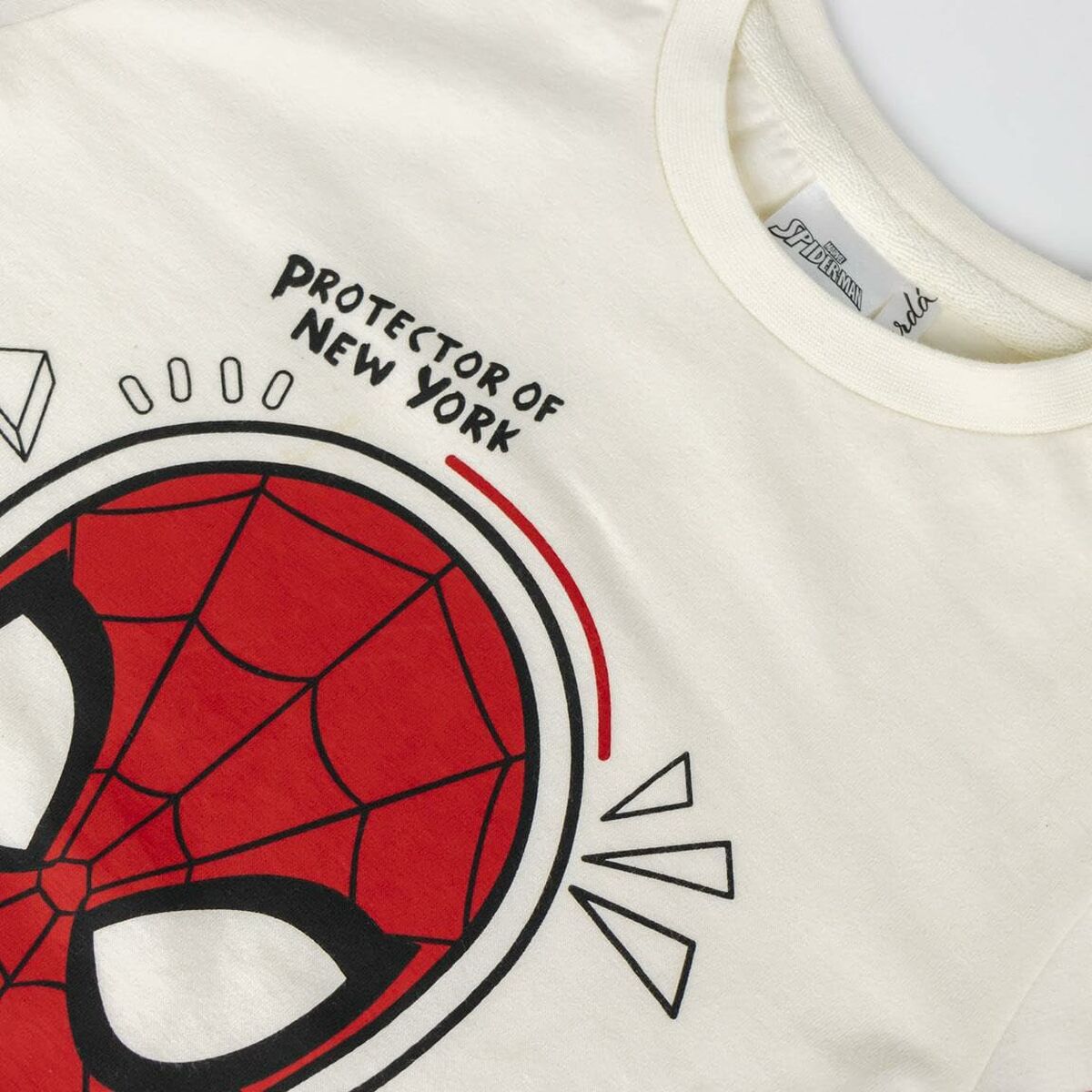 Ensemble de Vêtements Spider-Man Bleu Beige