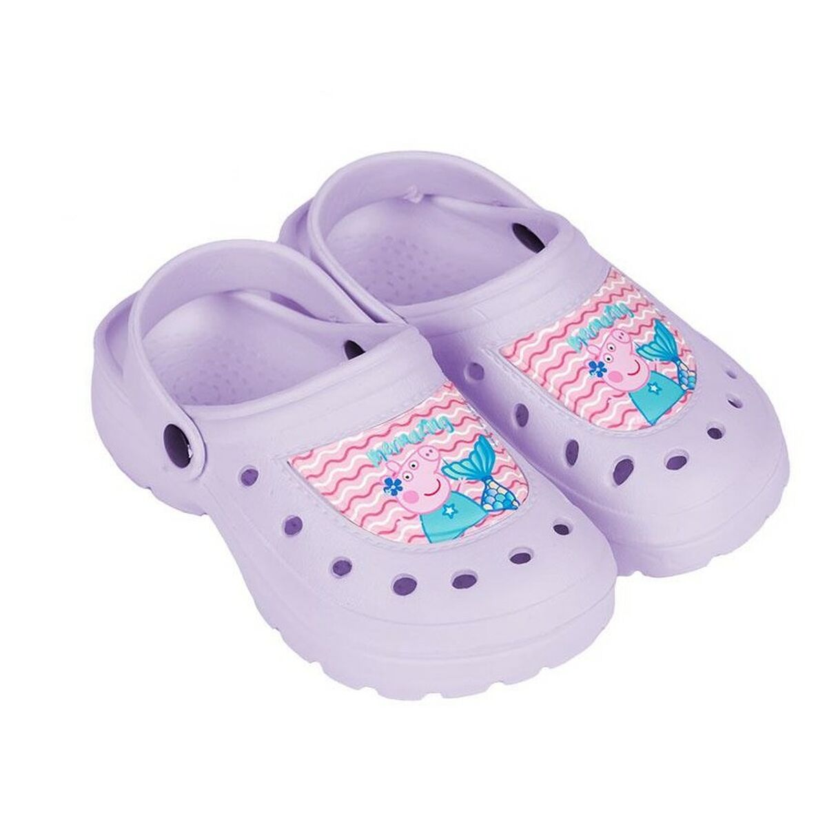 Beach Sandals Peppa Pig Lilac