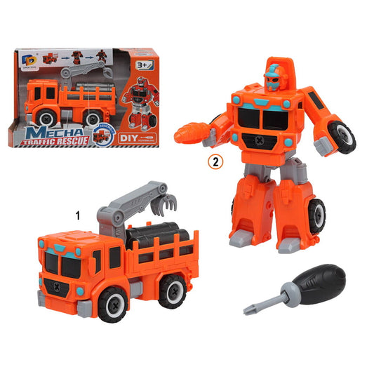 Super Robot Transformable Orange
