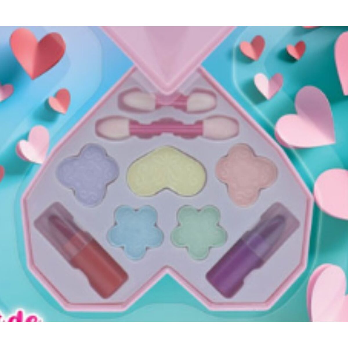 Kit de maquillage pour enfant Coeur