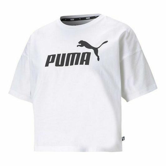 Damen Kurzarm-T-Shirt Puma Weiß L