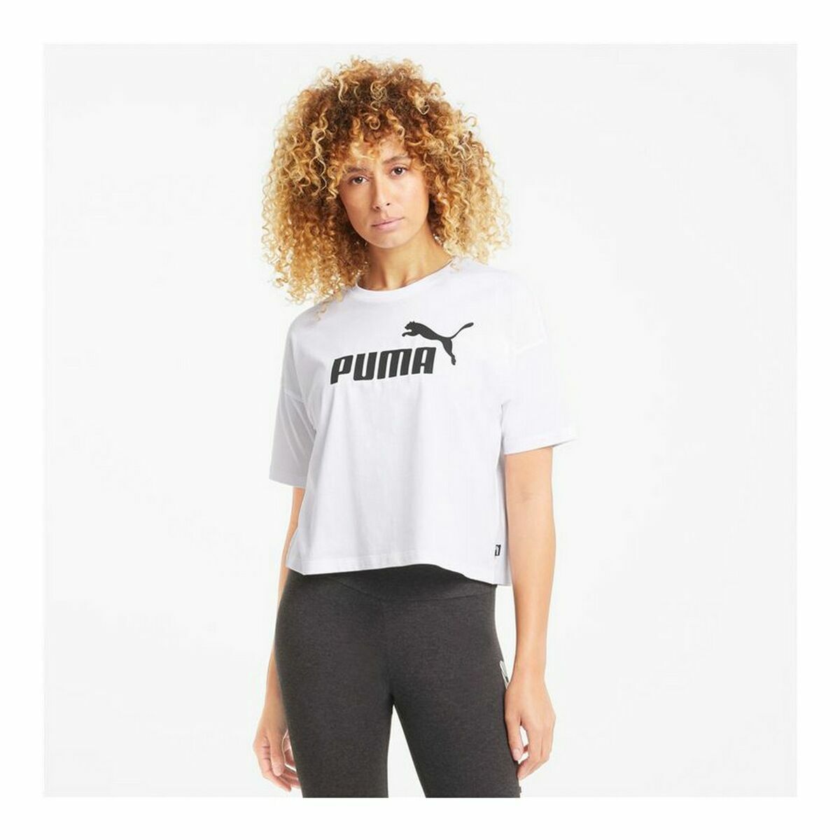 T-shirt à manches courtes femme Puma Blanc L