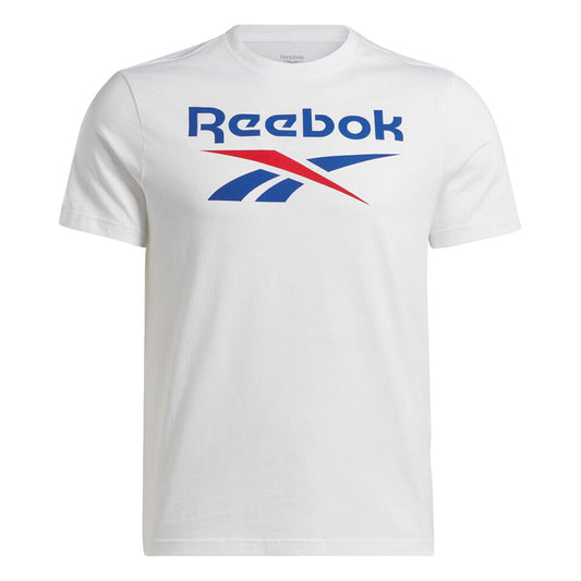 Herren Kurzarm-T-Shirt  IDENTITY SMAL  Reebok 100071175  Weiß