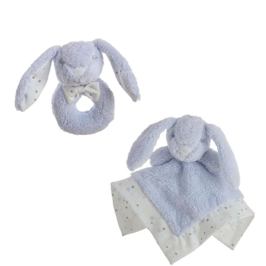 Baby Comforter    Rabbit 30 x 30 cm Rattle