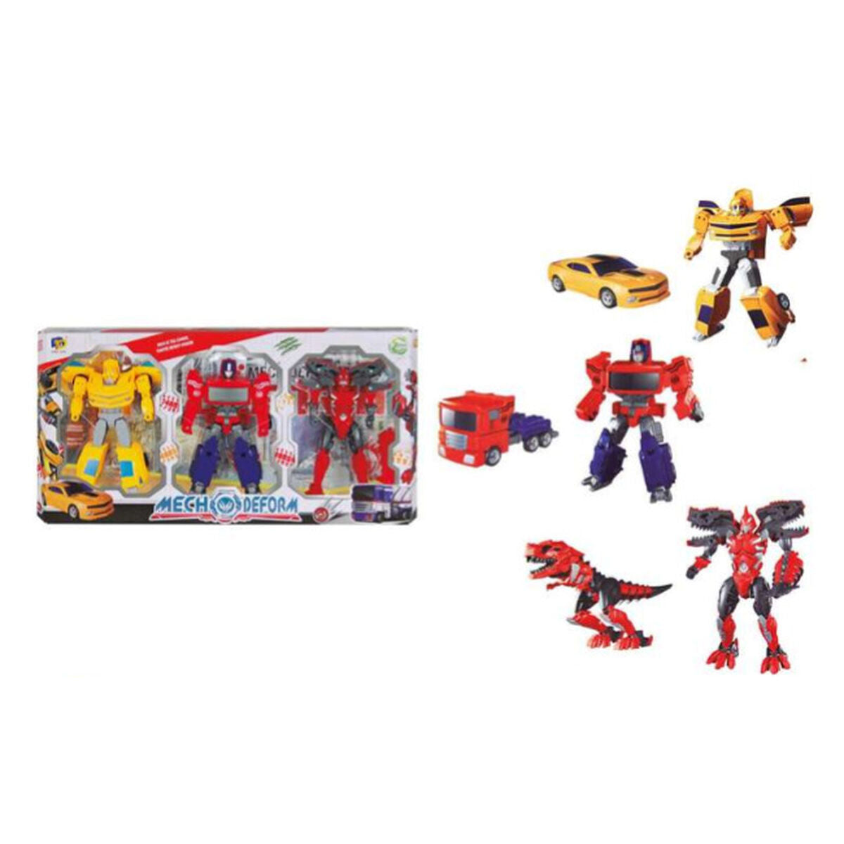 Figurines d’action Mech Deform 17 cm