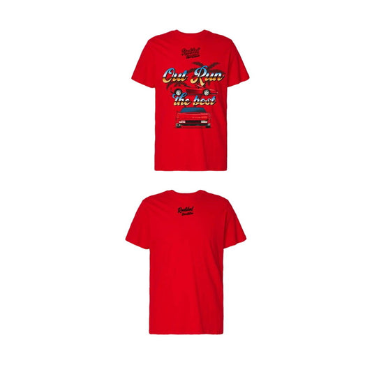 Men’s Short Sleeve T-Shirt RADIKAL OUT RUN Red XL