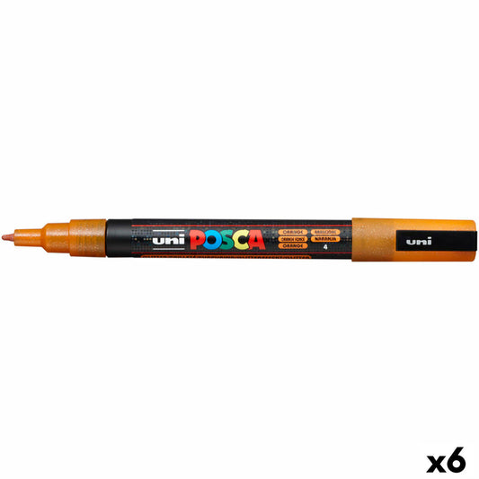 Marker POSCA PC-3ML Orange (6 Units)