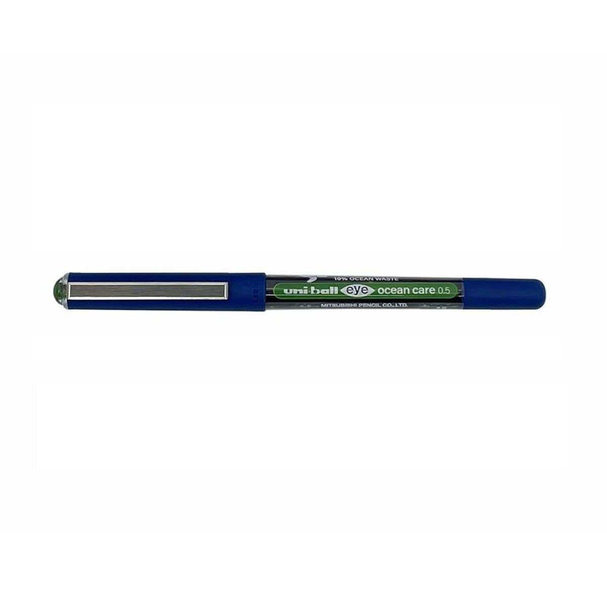 Liquid ink pen Uni-Ball Eye Ocean Care 0,5 mm Green (12 Units)