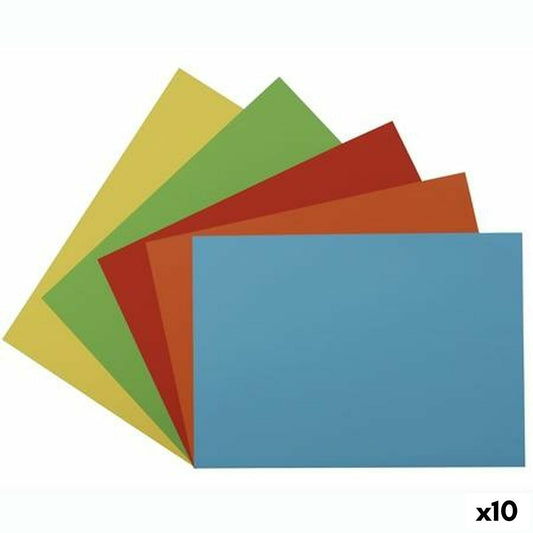 Cards Fabrisa Multicolour 50 x 65 cm 25 Sheets (10 Units)