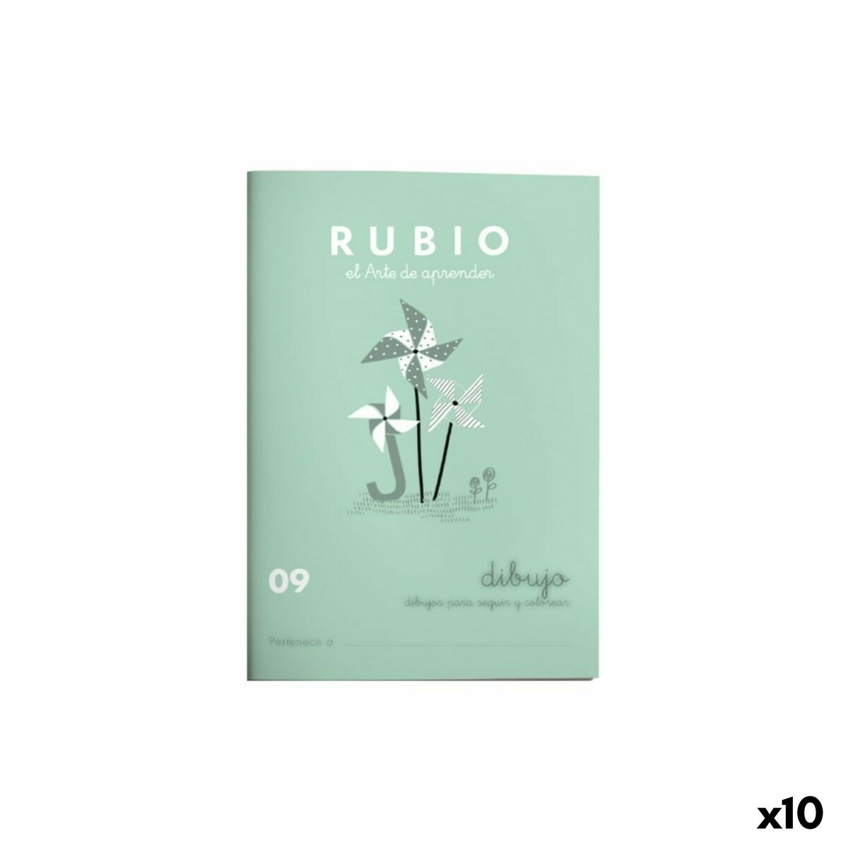 Carnet de croquis Rubio Nº09 A5 Espagnol (10 Unités)