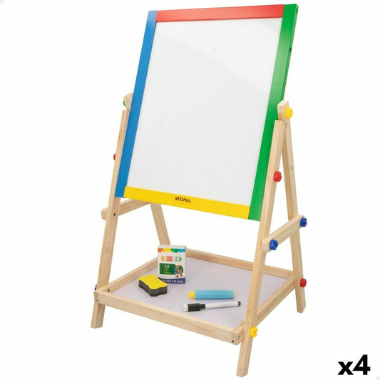 2 in 1 Board Woomax 5 Pieces 37,5 x 65 x 30,5 cm 4 Units