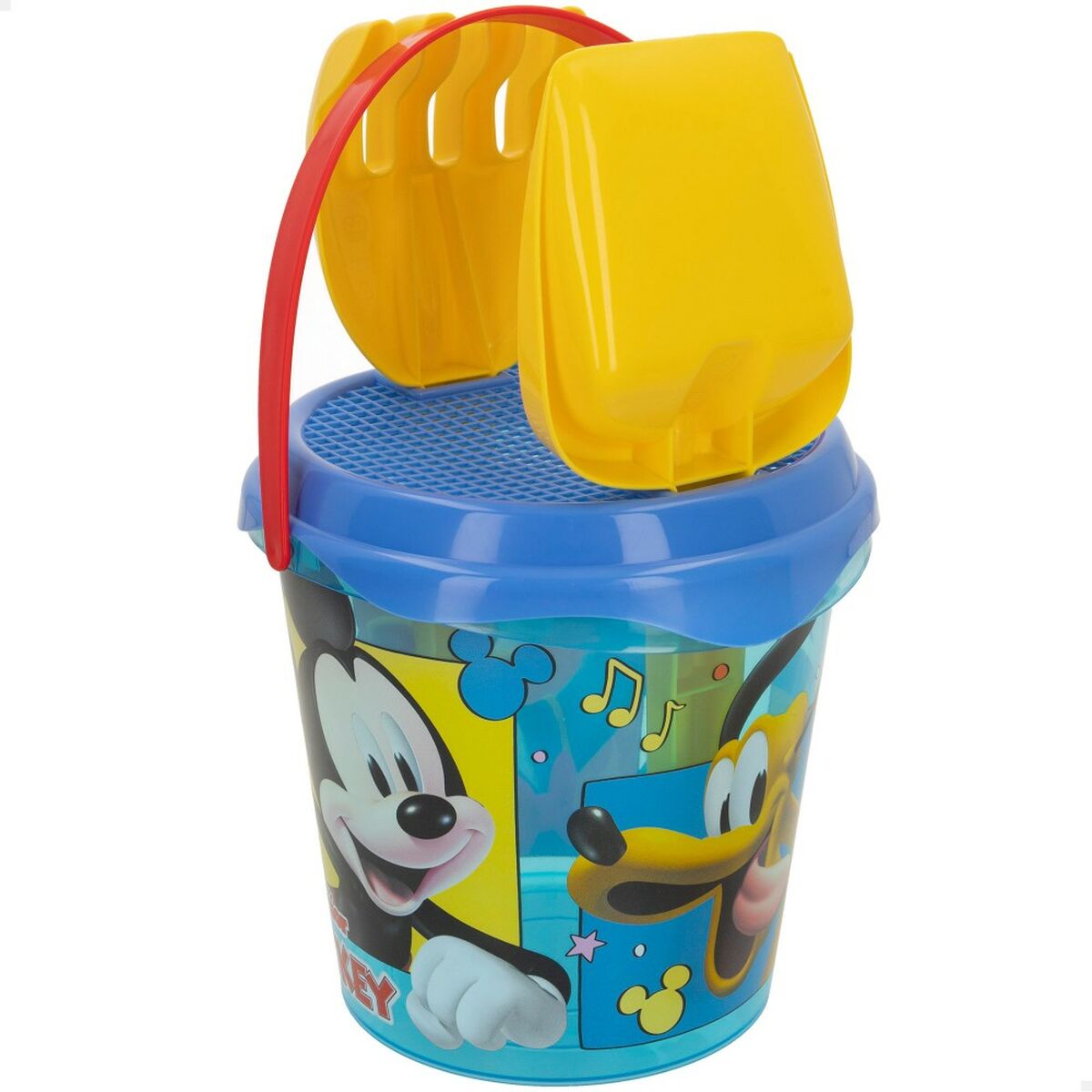 Beach toys set Mickey Mouse Ø 18 cm (16 Units)