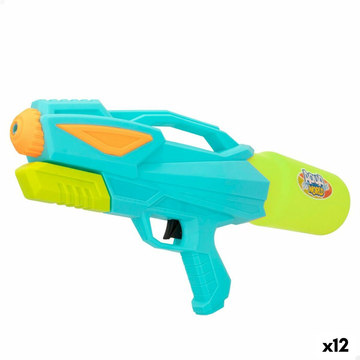 Pistolet à Eau Colorbaby Aqua World 38 x 17,5 x 7,5 cm (12 Unités)