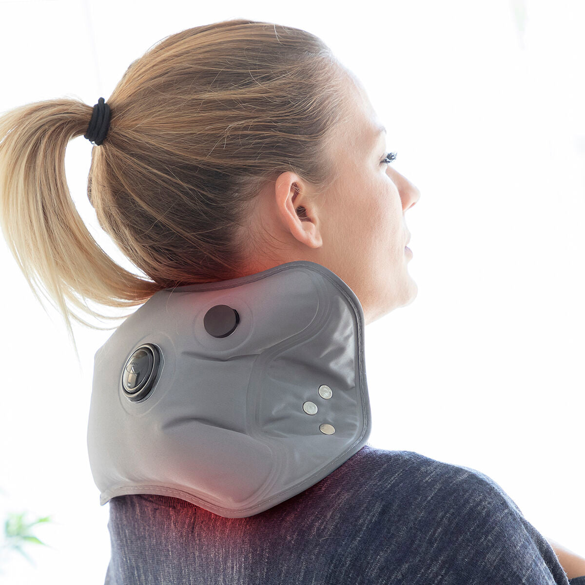 Refillable Adjustable hot water bottle Hutter Grey