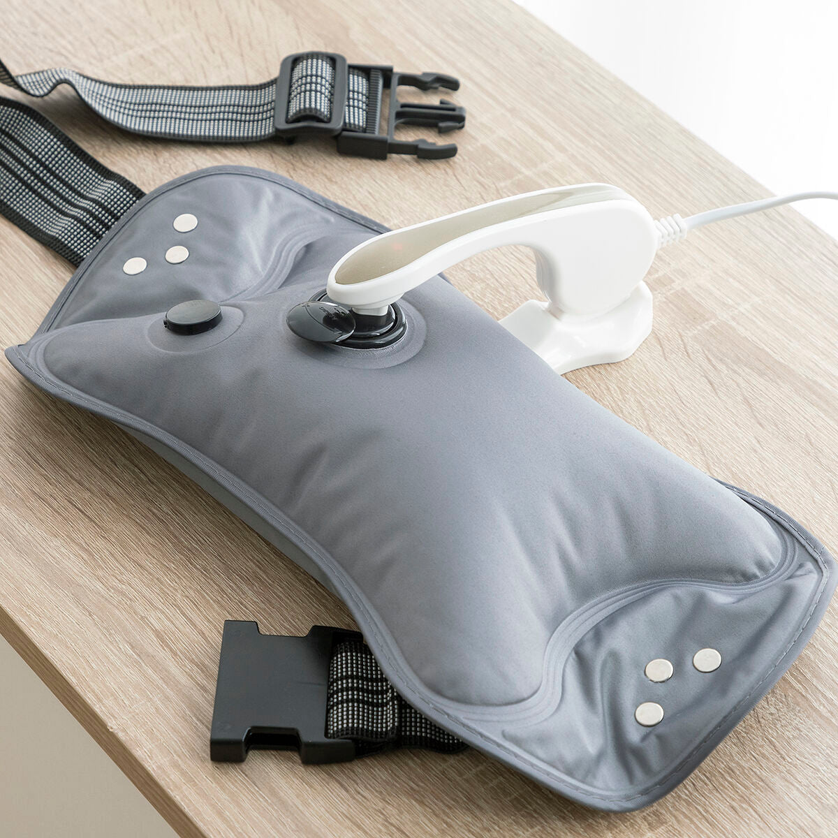 Refillable Adjustable hot water bottle Hutter Grey