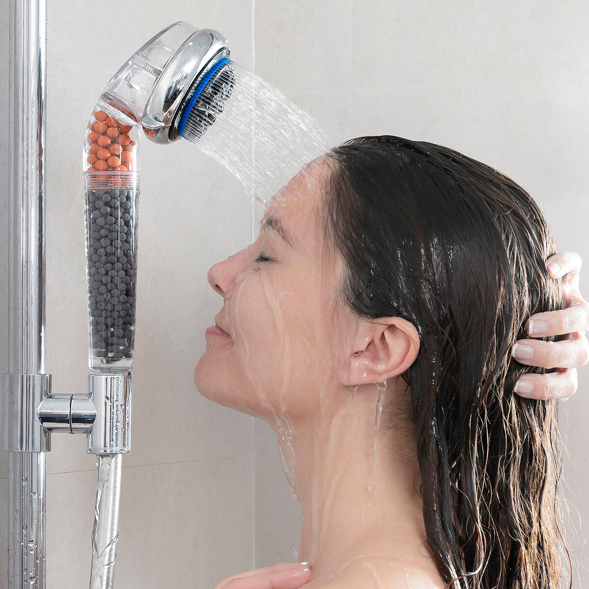 Eco-shower Multifunction with Mineral Germanium and Tourmaline Pearal