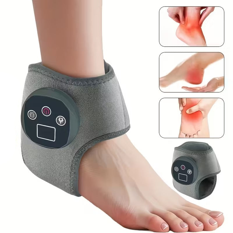 NNETM Ankle Heating Massager with Vibration & Heat Therapy