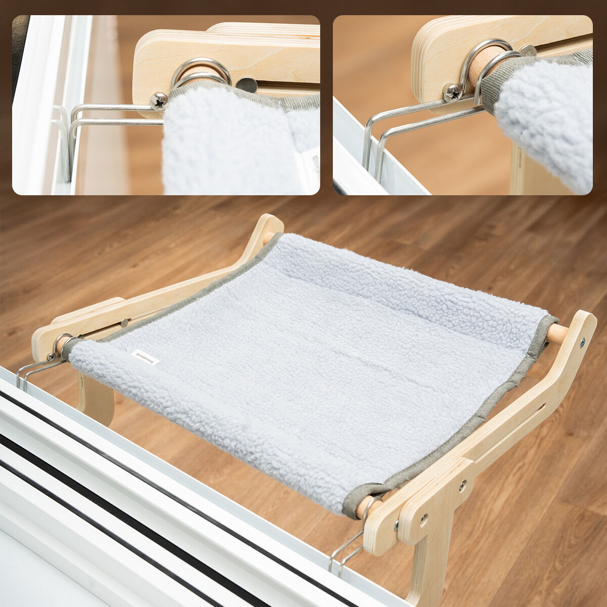 Hanging Cat Hammock Hamacat InnovaGoods