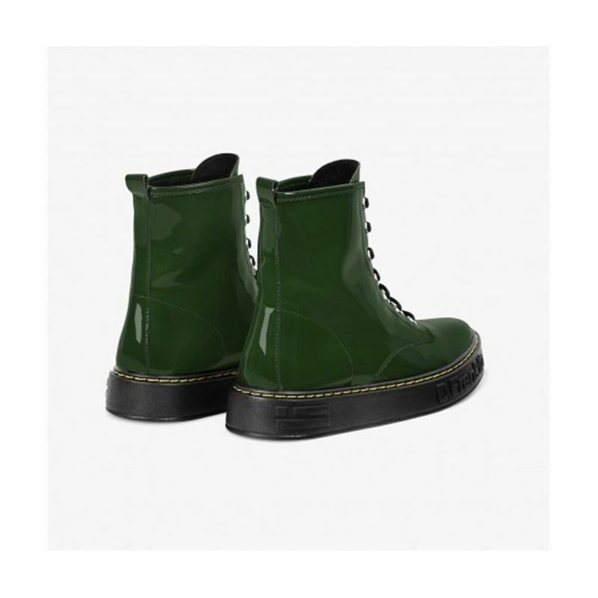 Women's Boots D.Franklin Berlian Patent Green (37)