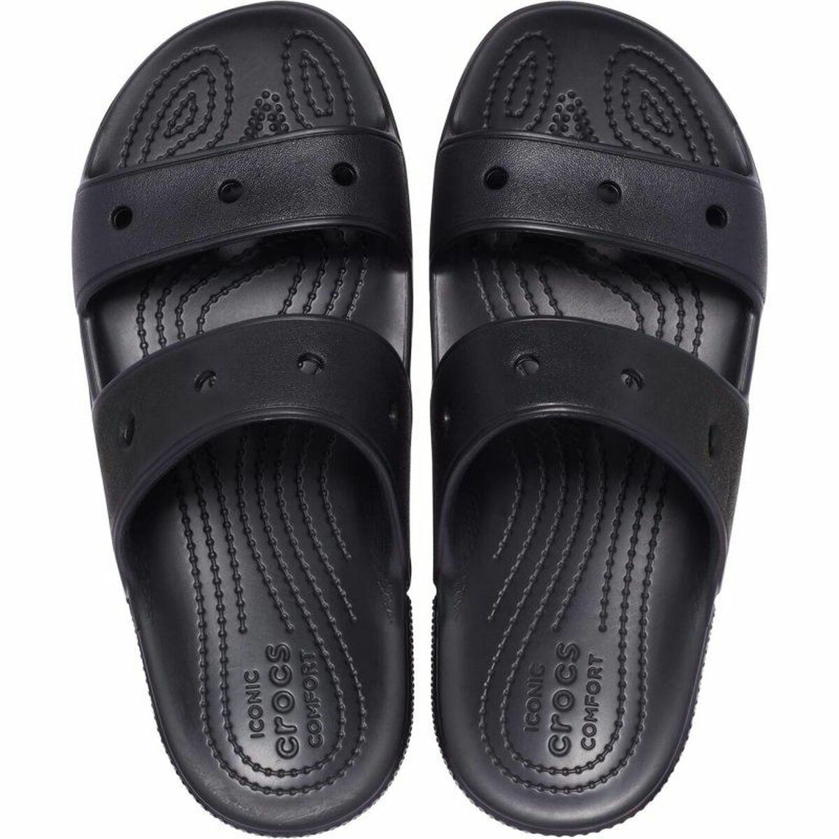 Sandales pour Femme Crocs Classic Noir