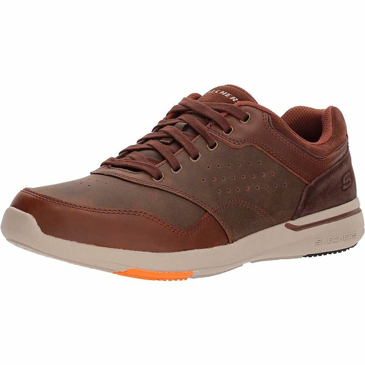 Herren-Sportschuhe Skechers Elent- Velago Braun