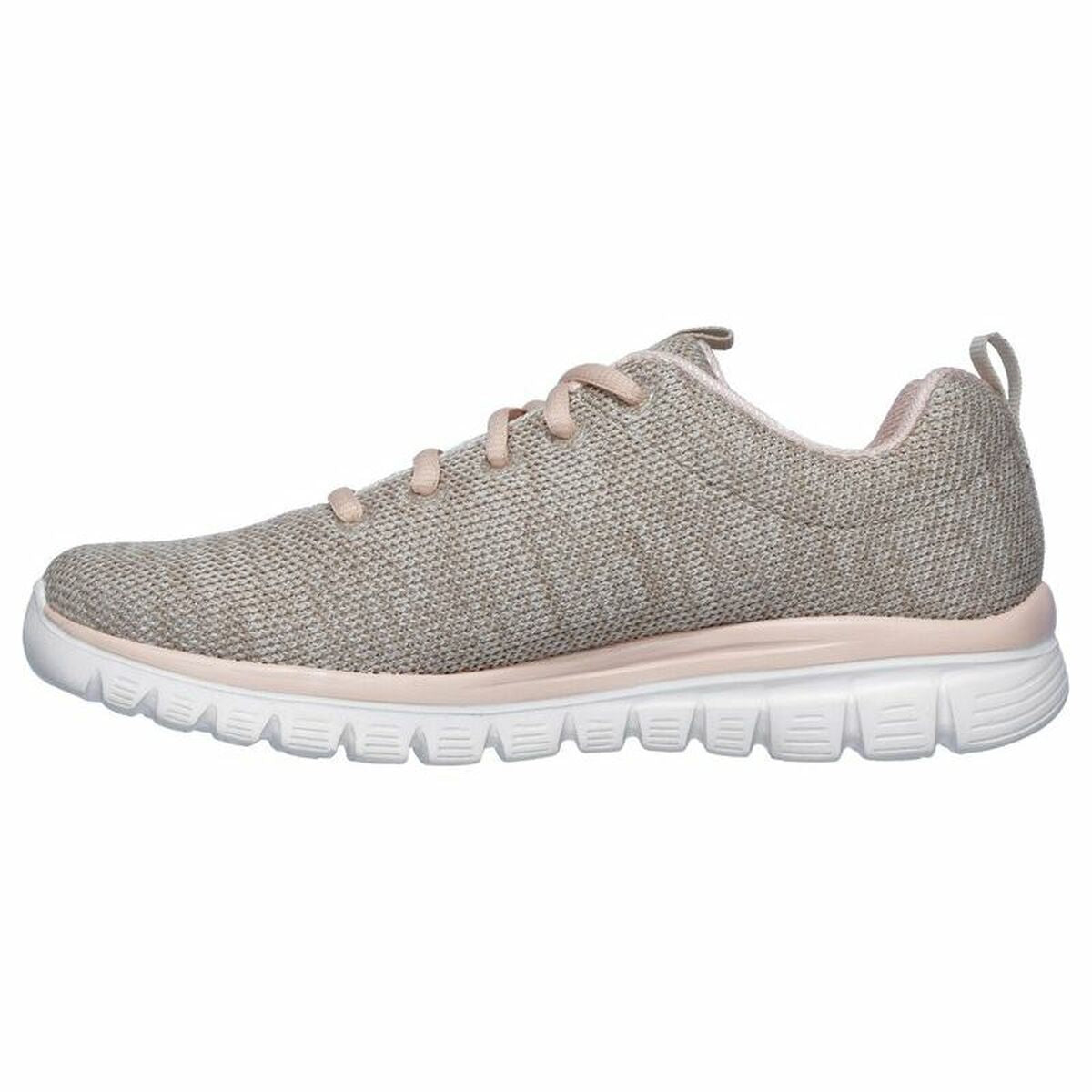 Chaussures de sport pour femme Skechers Graceful-Twisted Fortune Beige