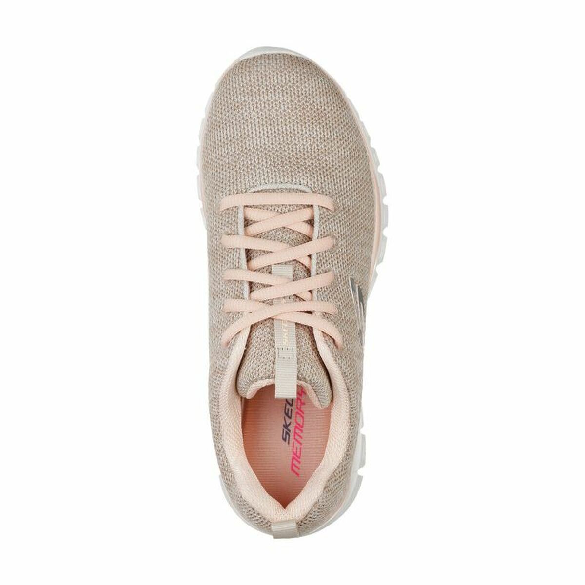 Sports Trainers for Women Skechers Graceful-Twisted Fortune Beige