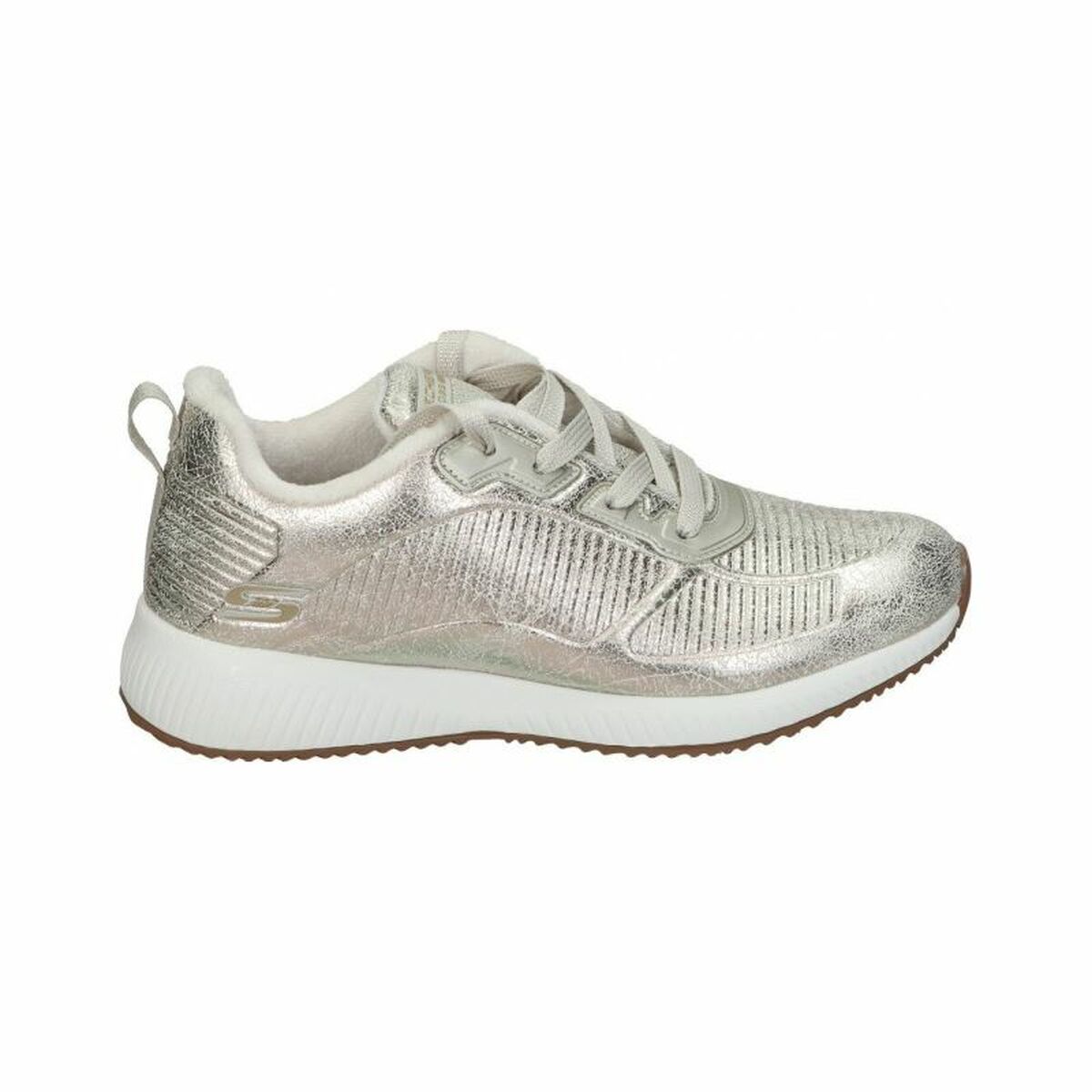 Sports Trainers for Women Skechers Bobs Sparkle Life Light grey