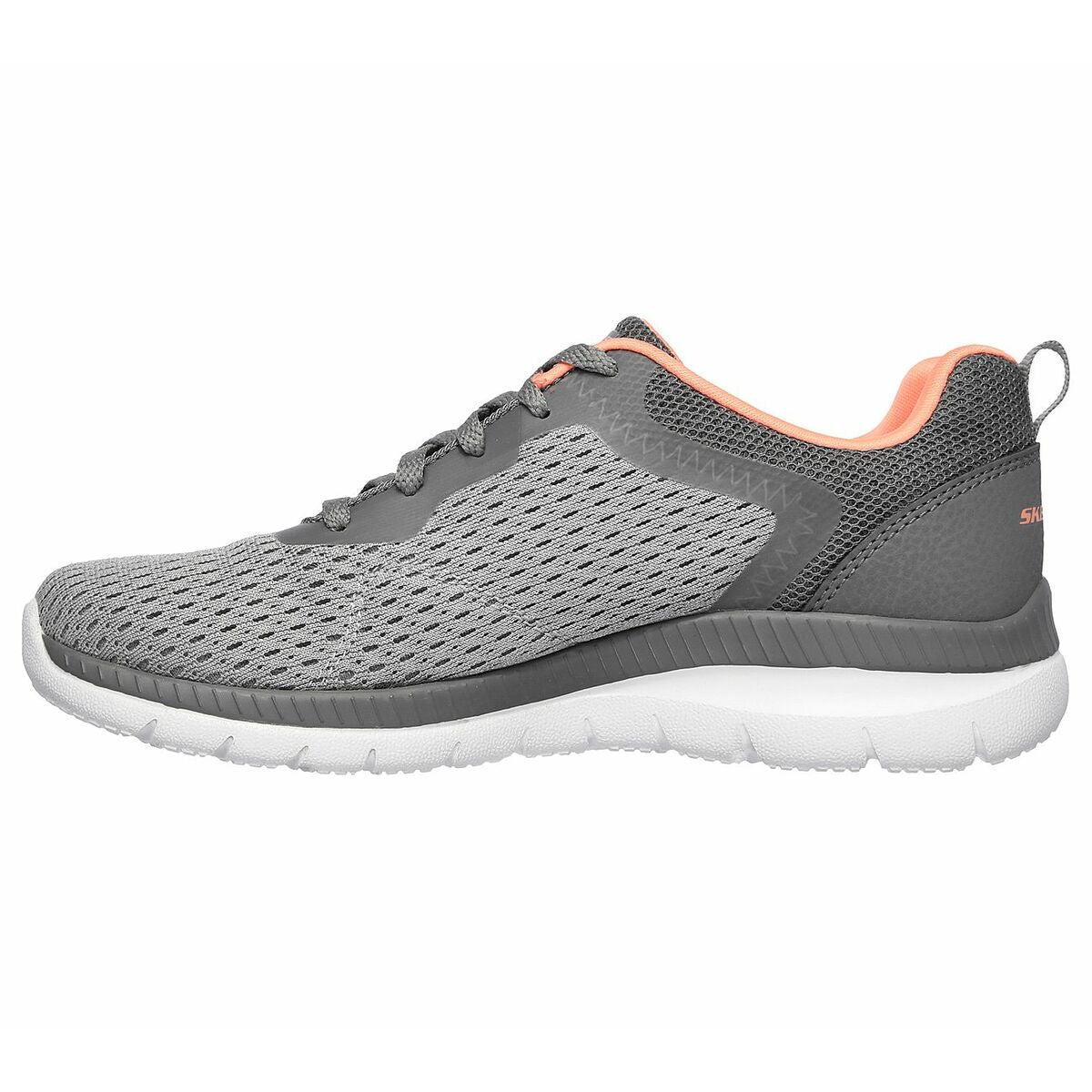 Laufschuhe für Damen Skechers BOUNTIFUL 12607 GYCL  Grau