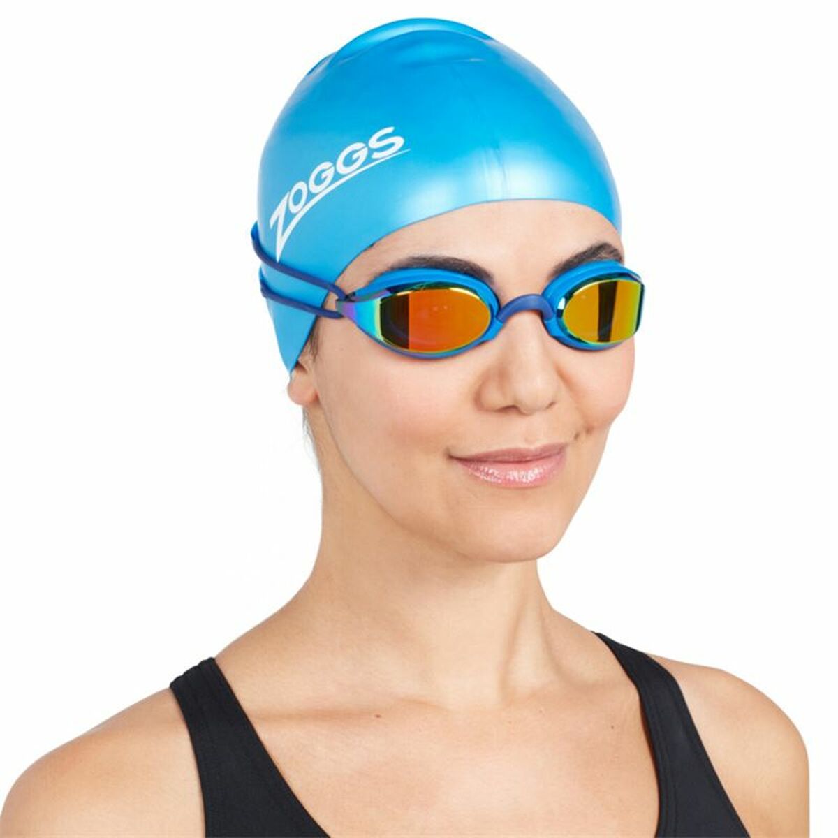 Swimming Goggles Zoggs Fusion Air Titanium Blue One size