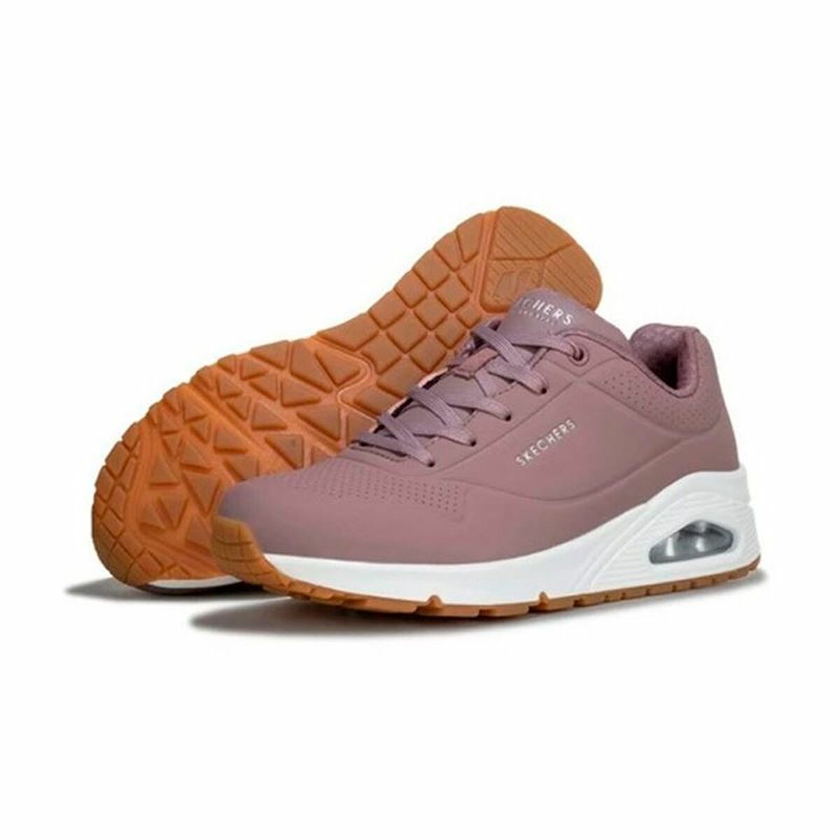 Sports Trainers for Women Skechers One Stand on Air Malva Plum