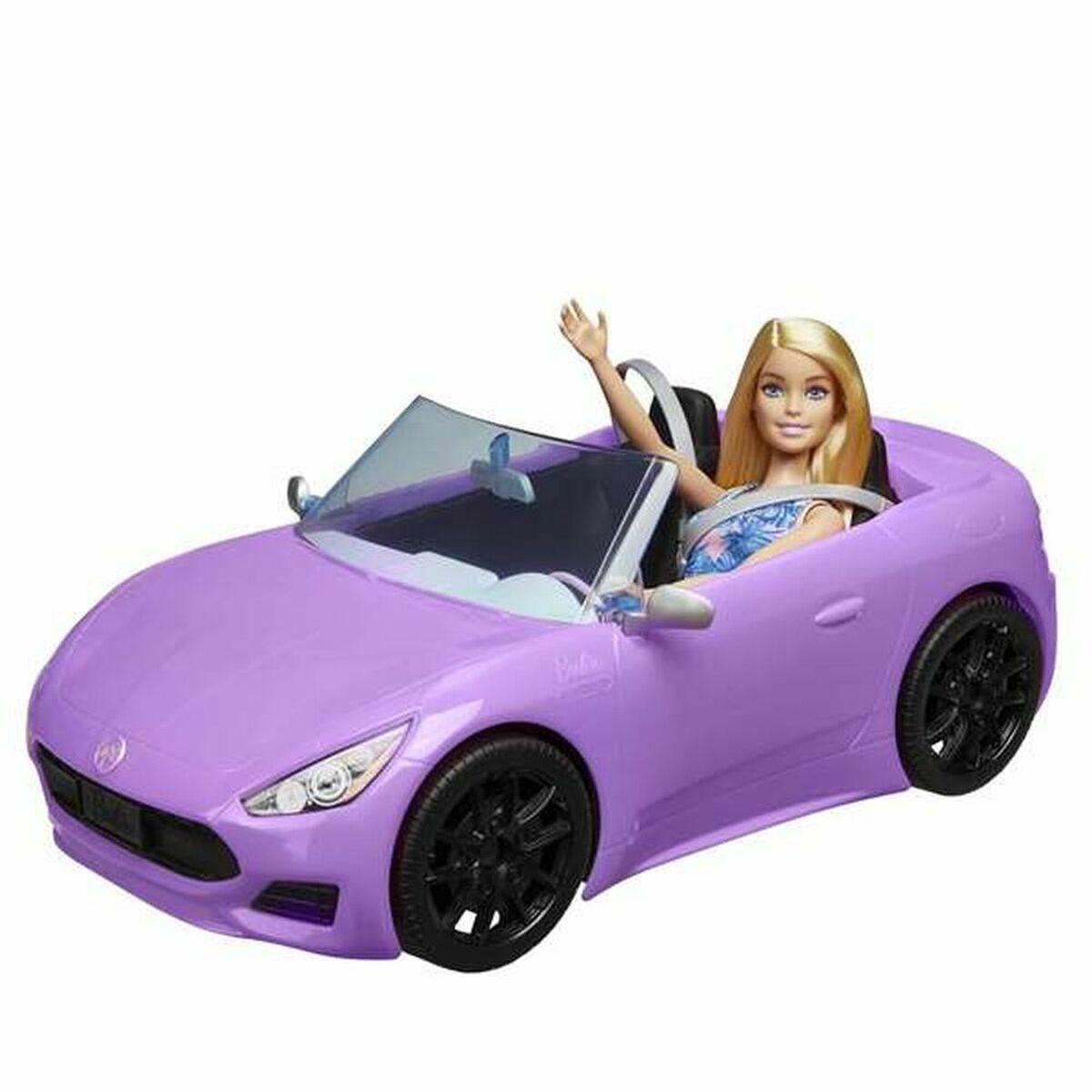 Poupée Barbie And Her Purple Convertible