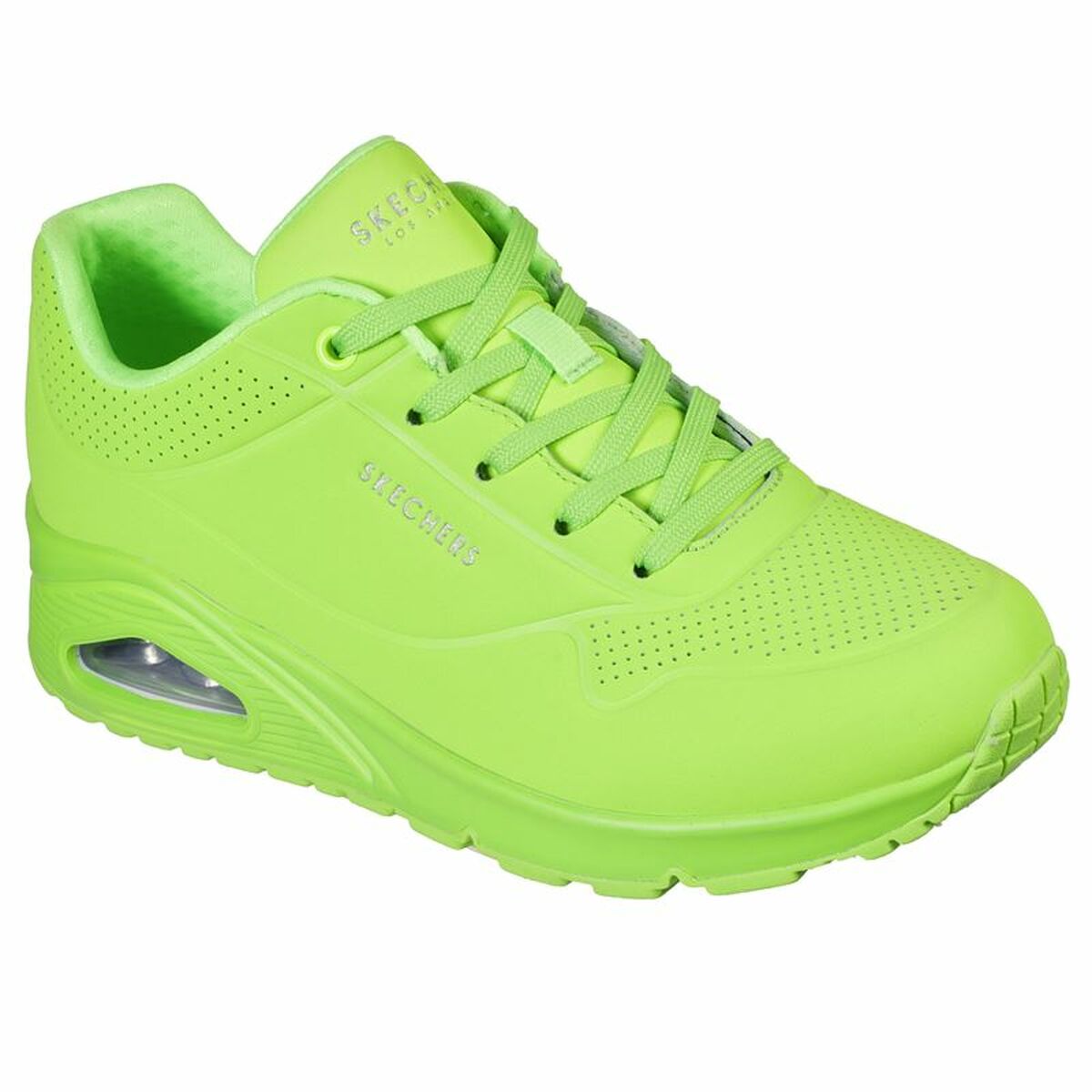 Sports Trainers for Women Skechers Uno - Night Shades Lime