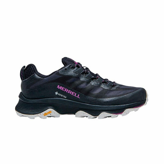 Laufschuhe für Damen Merrell Moab Speed GTX Schwarz