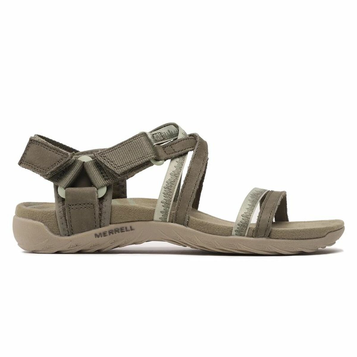 Sandalen für die Berge Merrell Terran 3 Cush Lattice Braun