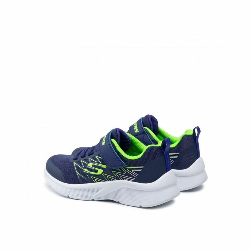 Running Shoes for Adults Skechers Lightweight Gore Strap Navy Blue