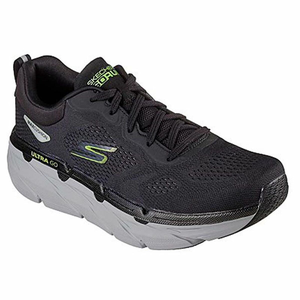 Herren-Sportschuhe Skechers Max Cushioning Premier - Perspective Schwarz