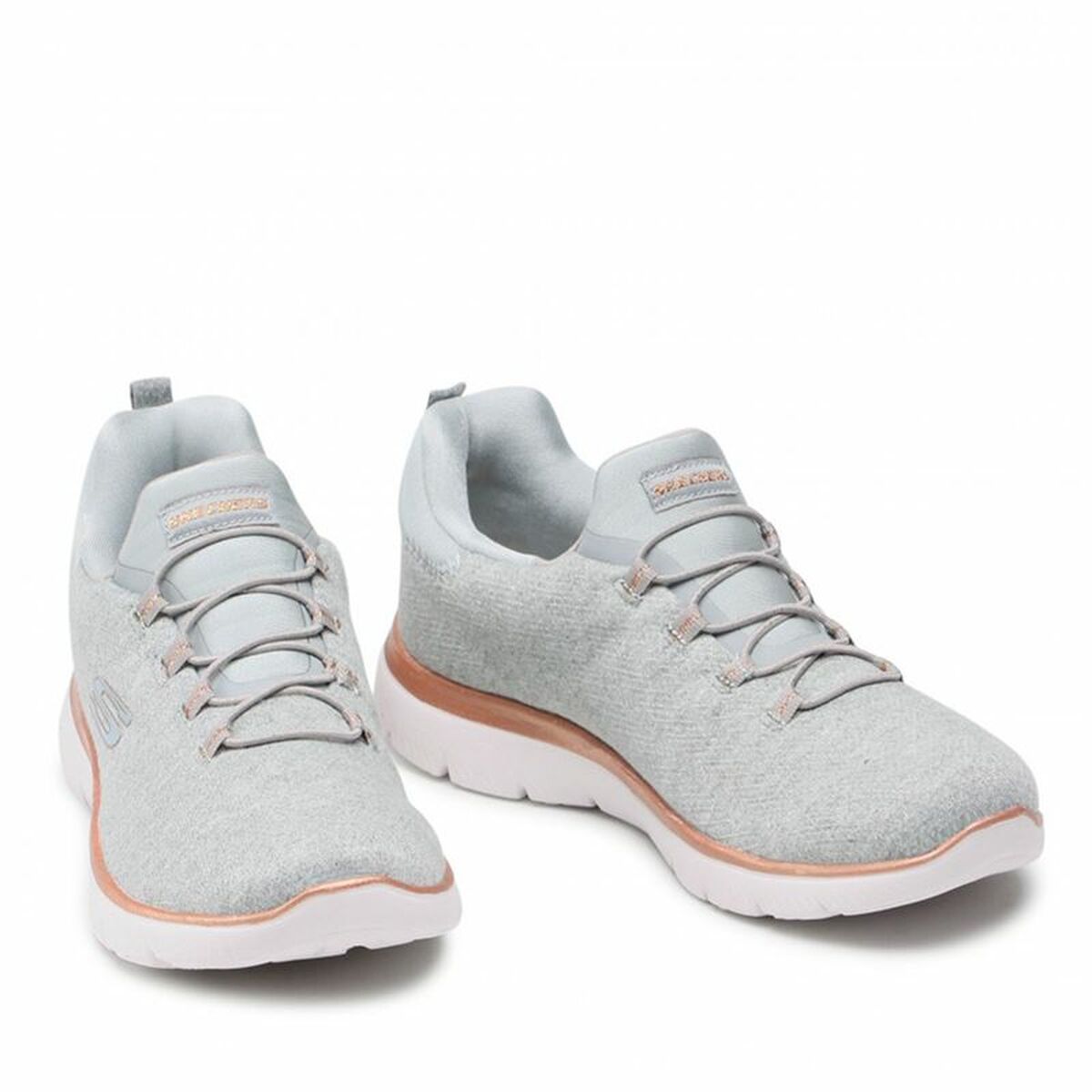 Sports Trainers for Women Skechers Summits Dazzling Grey