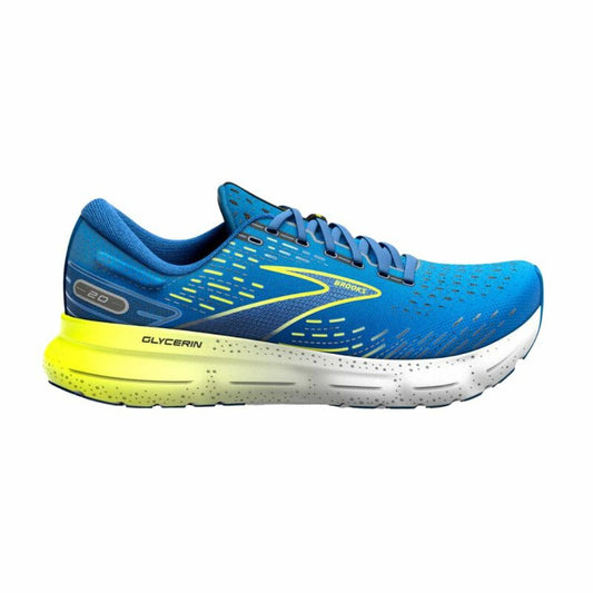 Chaussures de Running pour Adultes Brooks Glycerin 20 Bleu Homme