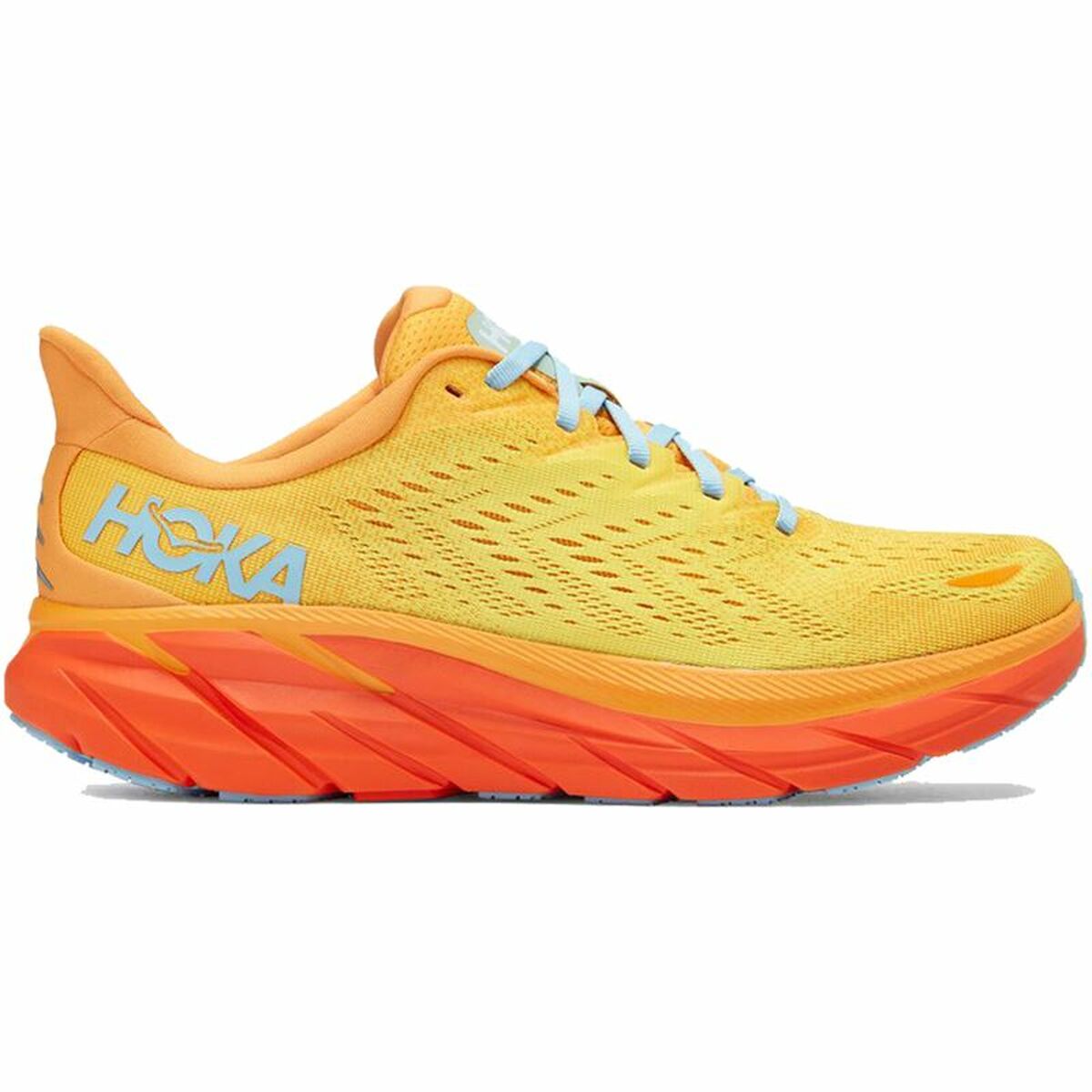 Running Shoes for Adults HOKA Clifton 8 Yellow