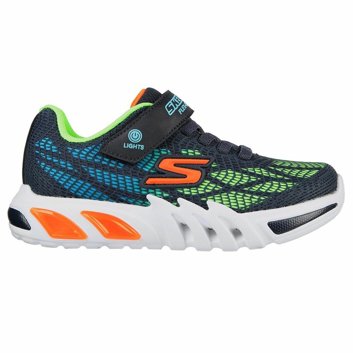 Kinder Sportschuhe Skechers Flex-Glow Elite - Vorlo Marineblau