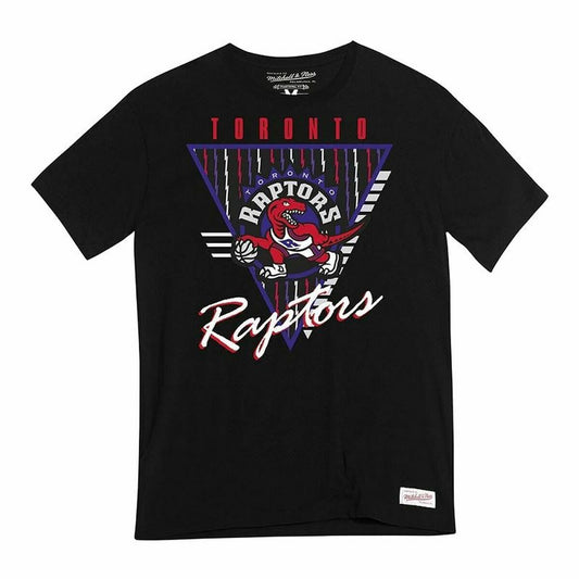 T-shirt à manches courtes homme Mitchell & Ness NBA Toronto Raptors Noir Homme