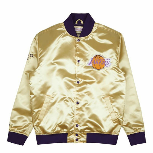 Sportjackefür Herren Mitchell & Ness Los Angeles Lakers Basketball Gold