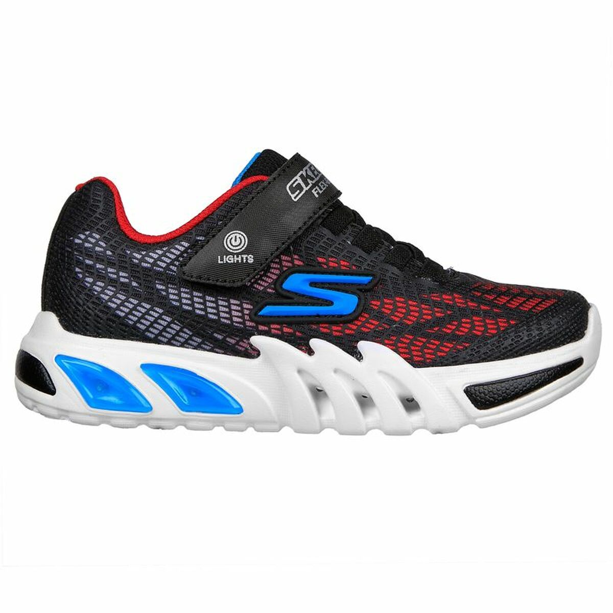 Kinder Sportschuhe Skechers Flex-Glow Elite - Vorlo Schwarz