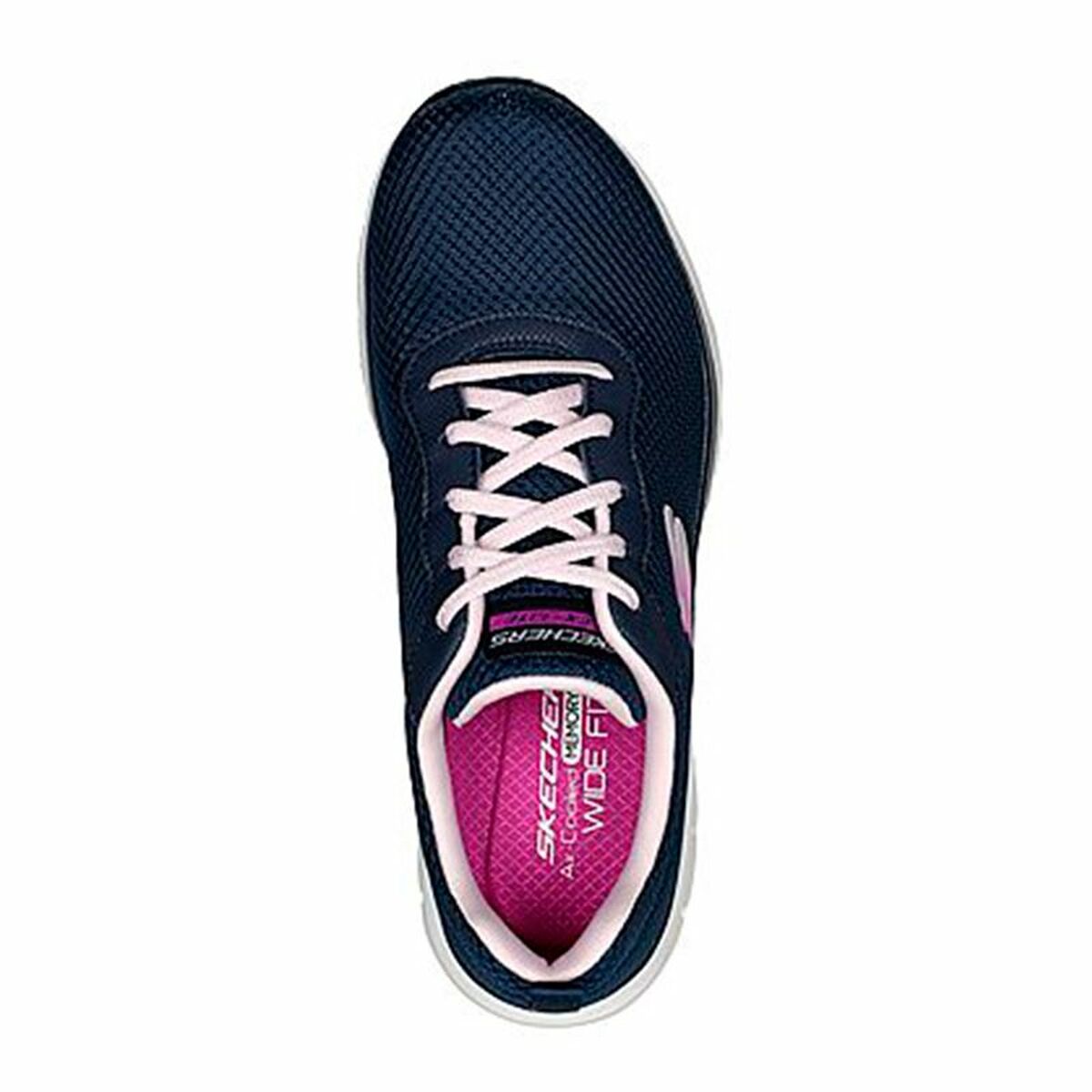 Laufschuhe für Damen Skechers Flex Appeal 4.0 Marineblau