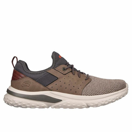 Herren-Sportschuhe Skechers Solvano - Caspian Braun