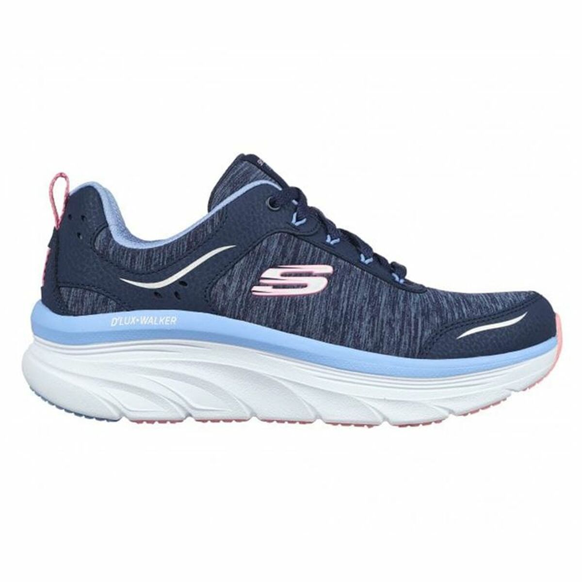 Laufschuhe für Damen Skechers D'Lux Walker Cool Marineblau