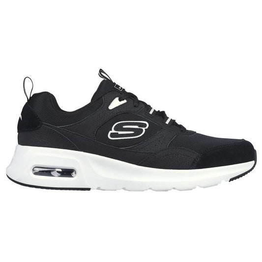 Herren-Sportschuhe Skechers Skech-Air Court Homegrown Schwarz